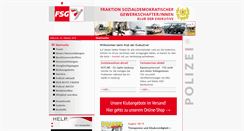 Desktop Screenshot of polizeigewerkschaft-fsg.at